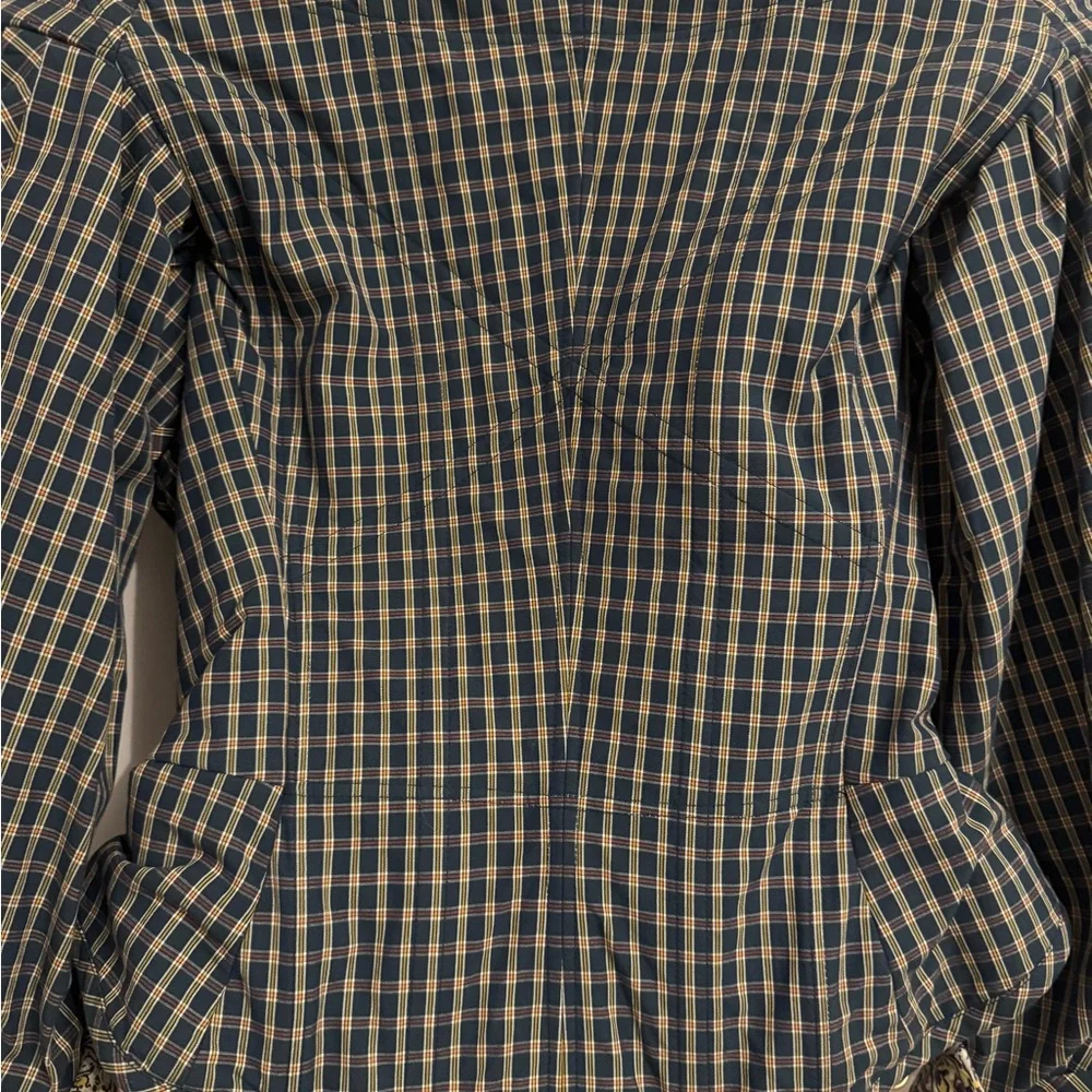 Vivienne Westwood Plaid Corset Blouse - Picture 8 of 12